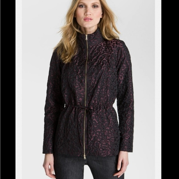 St. John Jackets & Blazers - St John Yellow Label Jacquard Anorak Jacket